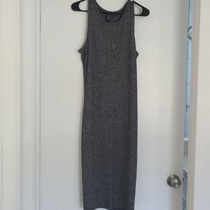 Midi length cotton dress